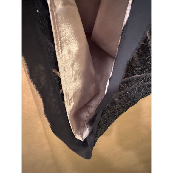 NWT Vince Camuto Black Sequin Dress - Picture 5 of 10